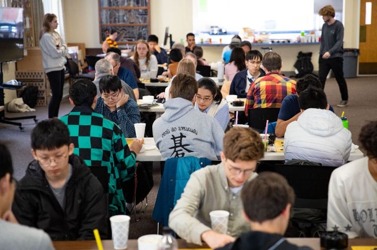 Players compete at the 2025 Chicago Rapid. Photo by David Schiller.